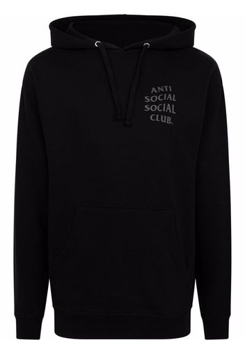 Anti Social Social Club "Members Only" rose hoodie - Nero
