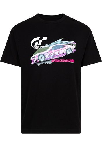 Anti Social Social Club T-shirt con stampa Anti Social Social Club x Gran Turismo GT500 Members Only - Nero
