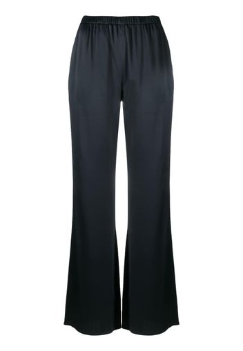 Antonelli satin-finish straight-leg trousers - Blu