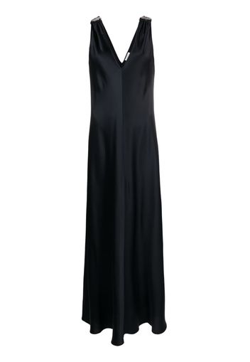 Antonelli sleeveless maxi dress - Blu