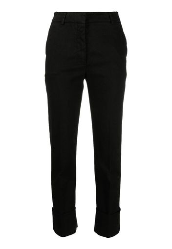 Antonelli cropped slim-fit chinos - Nero