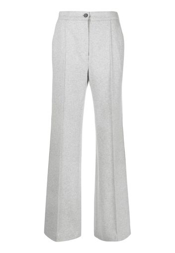 Antonelli high-waist straight-leg trousers - Grigio