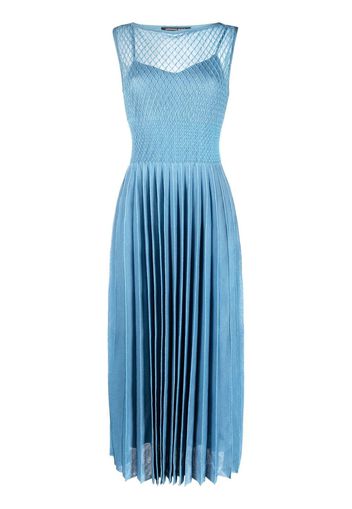 Antonino Valenti pleated skirt dress - Blu