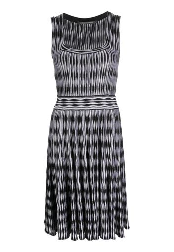 Antonino Valenti pleated knit dress - Nero