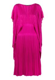 Antonino Valenti fully pleated slit-sleeve dress - Rosa