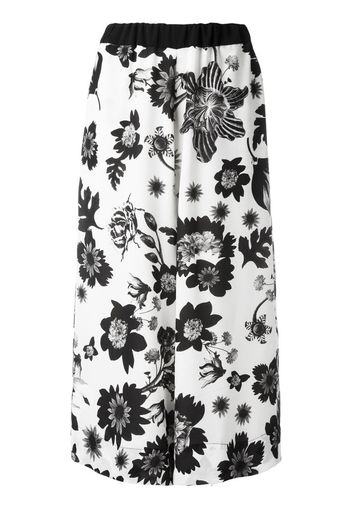 floral print trousers