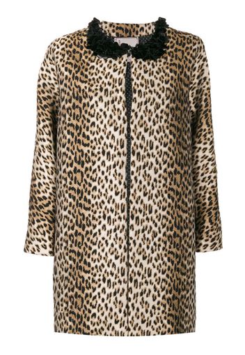 Cappotto leopardato