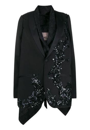 Blazer con paillettes