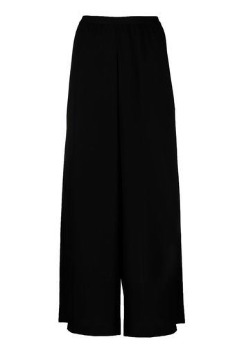 Antonio Marras Pantaloni a gamba ampia crop - Nero