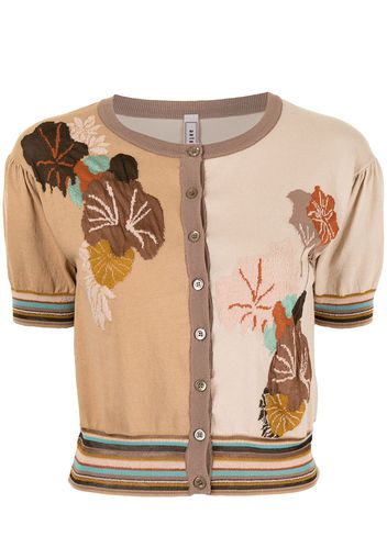 Antonio Marras Cardigan a maniche corte - Multicolore