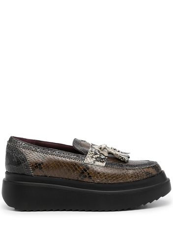 Antonio Marras chunky-heel loafers - Marrone