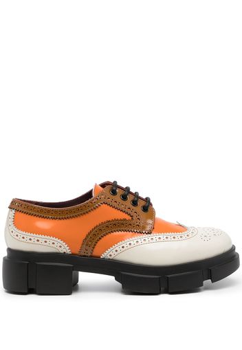 Antonio Marras colour-block design brogues - Multicolore