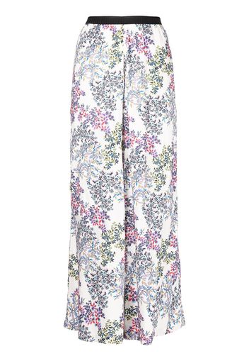 Antonio Marras Pantaloni a fiori - Bianco