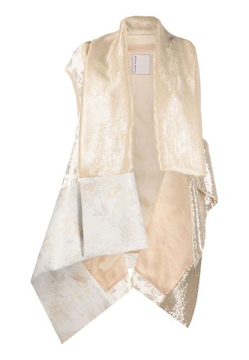 Antonio Marras patchwork sleeveless jacket - Toni neutri