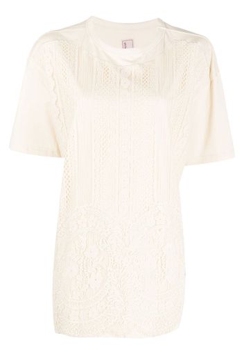 Antonio Marras T-shirt con inserti - Toni neutri