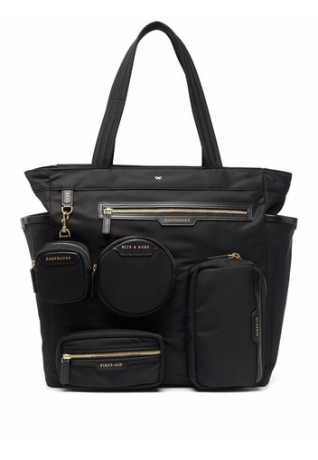 Anya Hindmarch oversized tote bag - BLACK