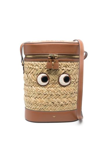 Anya Hindmarch Eyes Flask Holder shoulder bag - Marrone