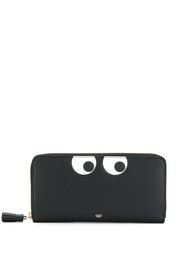 Anya Hindmarch Eyes leather wallet - Nero