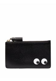 Anya Hindmarch eyes zipped card case - Nero