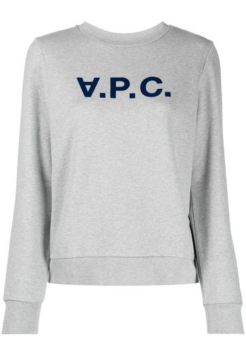 logo print sweatshirt