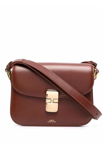 A.P.C. Grace shoulder bag - Marrone