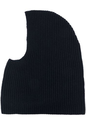 A.P.C. Sacha ribbed-knit balaclava - Blu