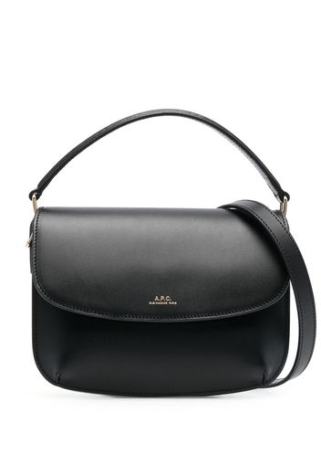 A.P.C. Sarah leather shoulder bag - Nero