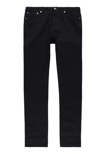 A.P.C. mid-rise slim-fit jeans - BLACK