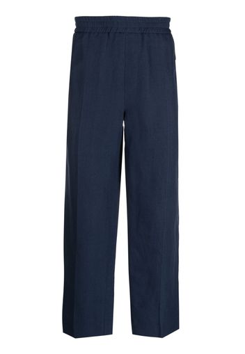 A.P.C. cropped straight-leg trousers - Blu