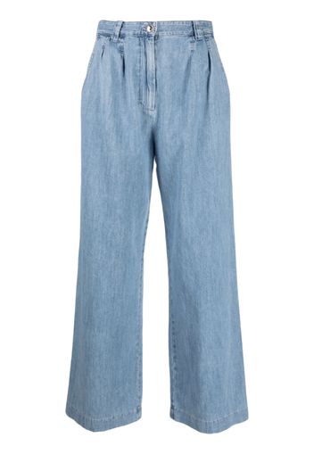 A.P.C. Tressie wide-leg jeans - Blu