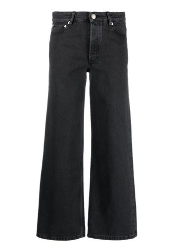 A.P.C. mid-rise cropped jeans - Nero