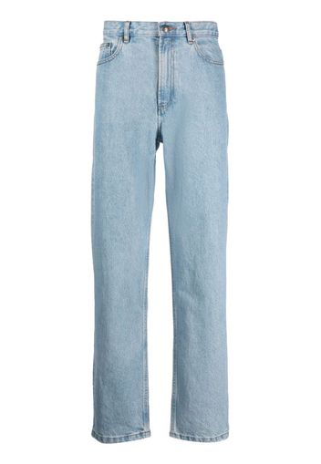 A.P.C. straight-leg cotton jeans - Blu