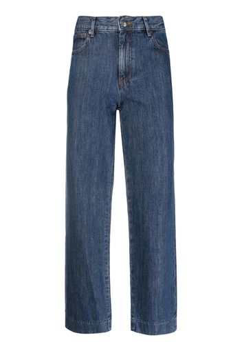 A.P.C. Jeans crop Sailor - Blu