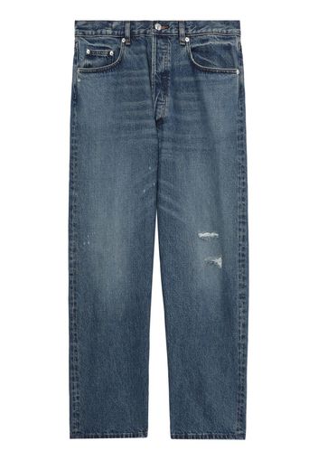 A.P.C. mid-rise tapered-leg jeans - Blu