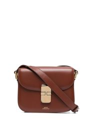 A.P.C. Borsa a spalla Grace - Marrone