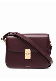 A.P.C. Borsa a spalla Grace mini - Rosso
