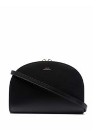 A.P.C. Demi-Lune clutch bag - Nero