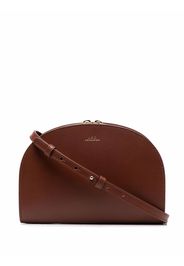 A.P.C. Borsa a tracolla Demi-Lune - Marrone