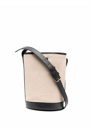 A.P.C. Hélène contrast-trim bucket bag - Toni neutri