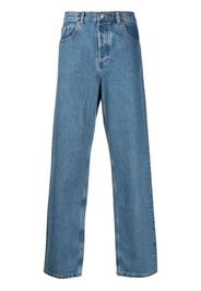A.P.C. high-rise straight leg jeans - Blu