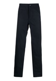 A.P.C. elasticated-waist straight-leg trousers - Blu