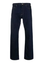 A.P.C. mid-rise straight-leg jeans - Blu