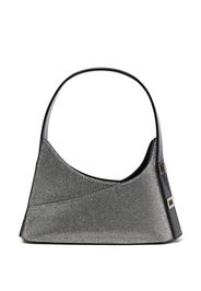 APEDE MOD crystal-embellishment shoulder bag - Bianco