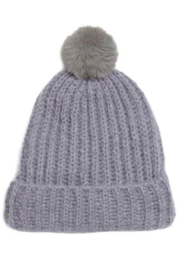 Apparis ribbed-knit turn-up brim beanie - Grigio