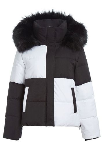 Apparis colour-blocked hooded jacket - Nero