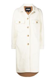 Apparis Cappotto monopetto - Bianco