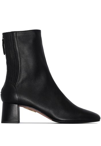 Aquazzura Saint Honore 50mm leather boots - Nero