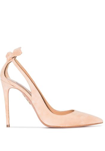 Aquazzura Pumps con fiocco - Toni neutri