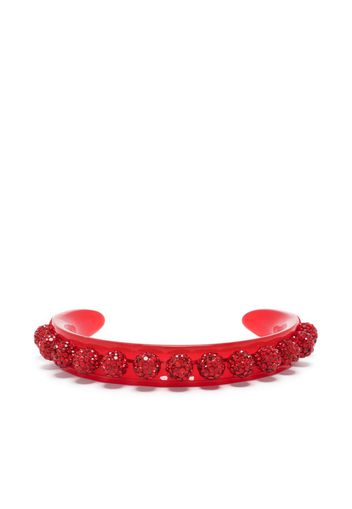 Aquazzura Disco Darling gemstones bracelet - Rosso