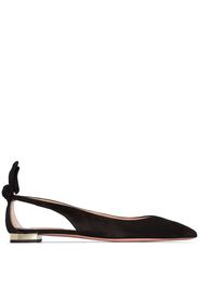 Black Deneuve flat pumps